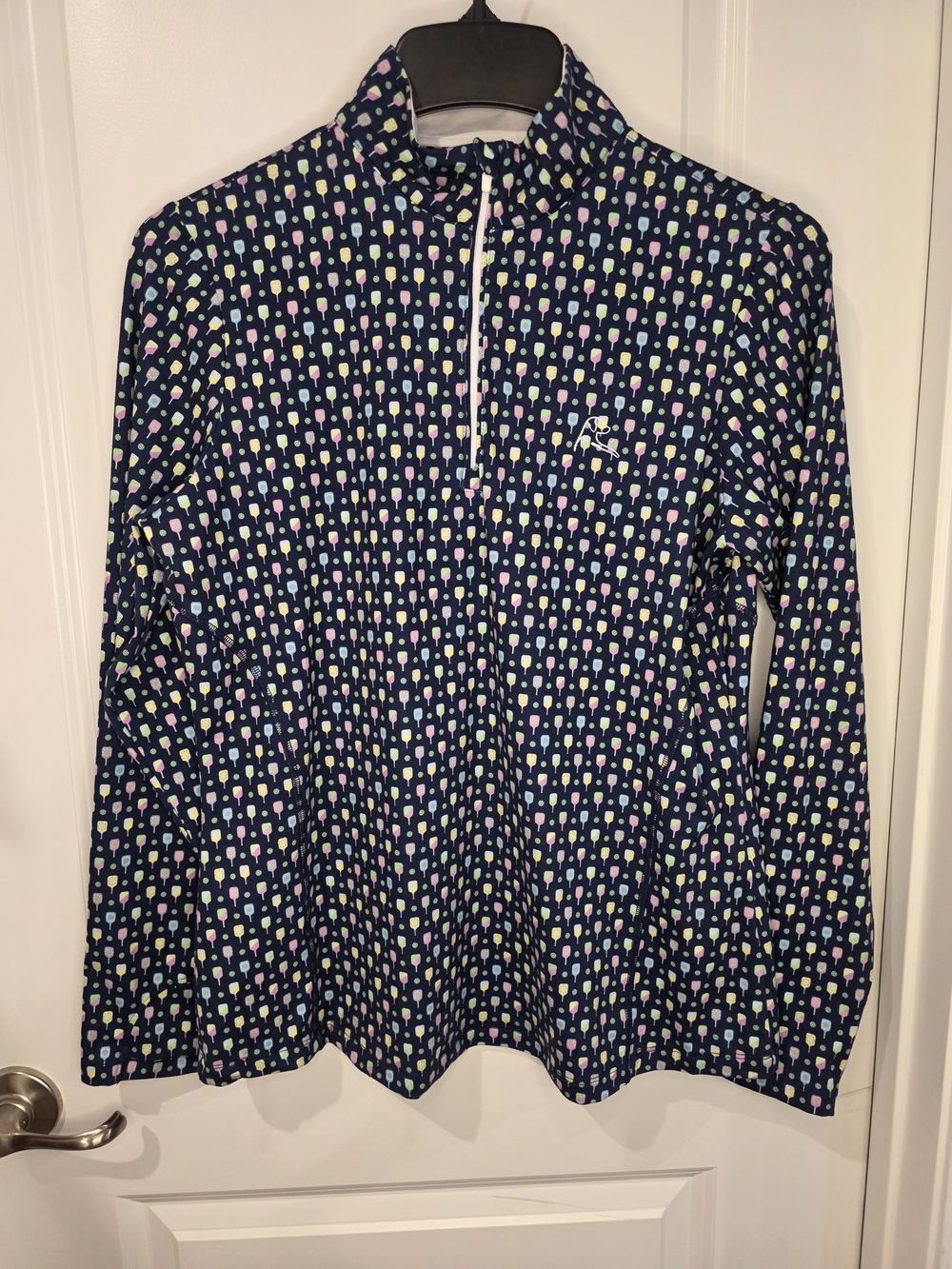 Rhoback Women's Performance Quarter-Zip Pullover "The Pickleball"